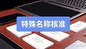 特殊名称核准