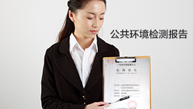 公共环境检测报告